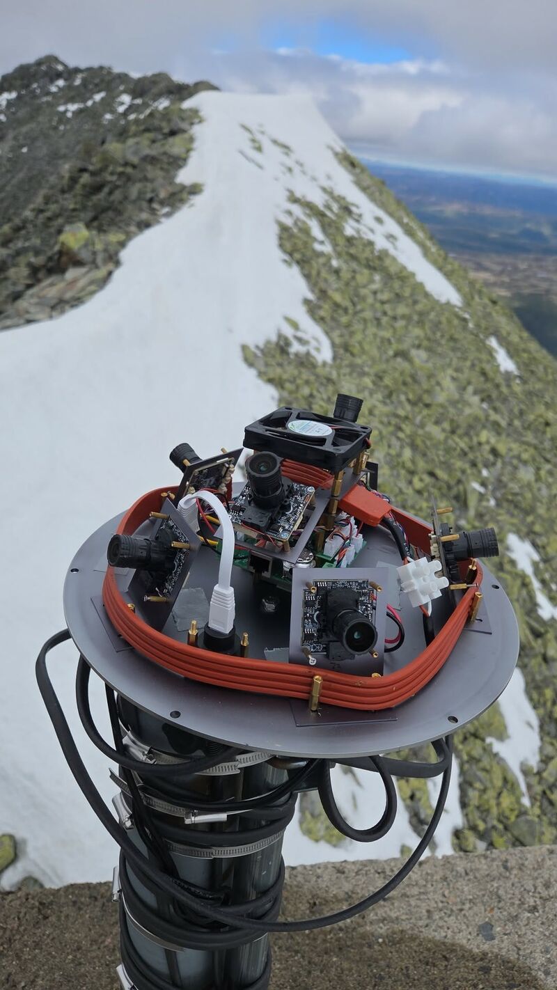 Kameraene på Gaustatoppen reparert
